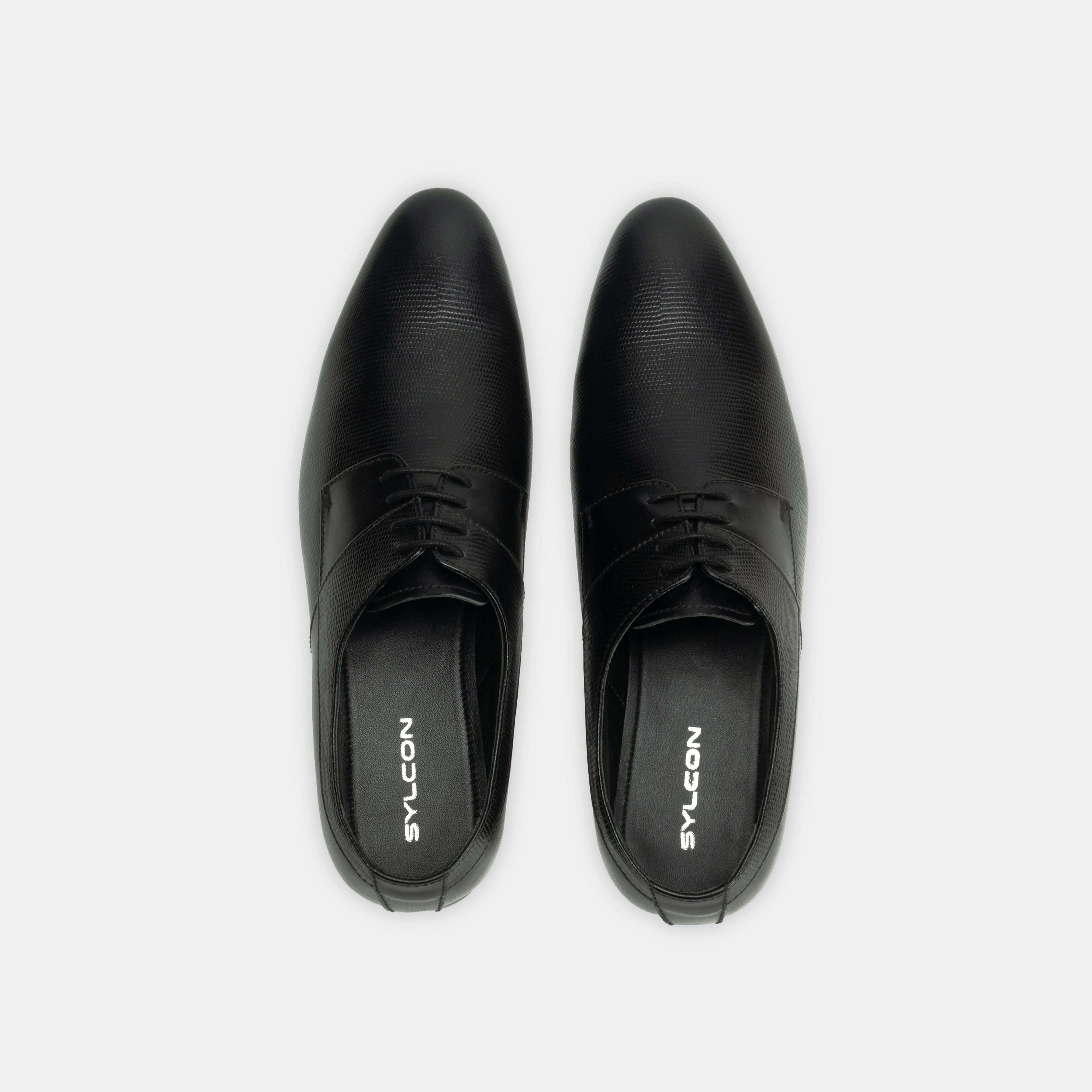 SYLCON MEN BLACK FORMAL LACE UP