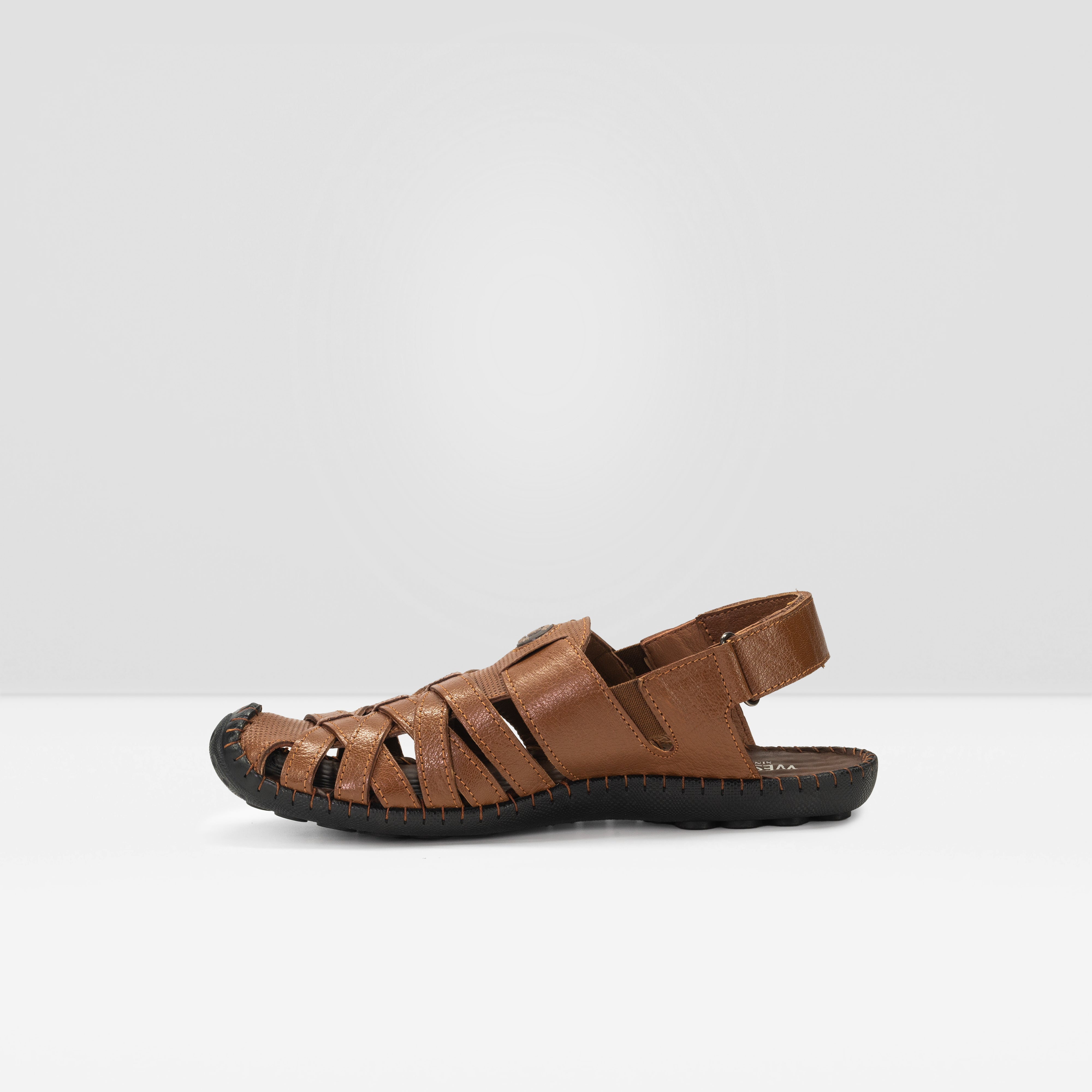 WEST ISLE MEN CASUAL TRADITIONAL LEATHER SANDALS